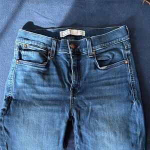 AYR Women's Blue Skinny Jeans